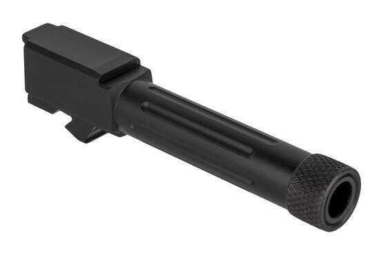 The Lone Wolf Distributors Alpha Wolf Glock 26 Barrel is fluted and threaded for use with a suppressor